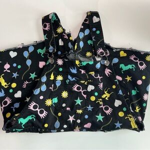 Hot Topic Harry Potter Luna Lovegood Short Overalls